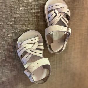 Sun Sans Kids White Sandals